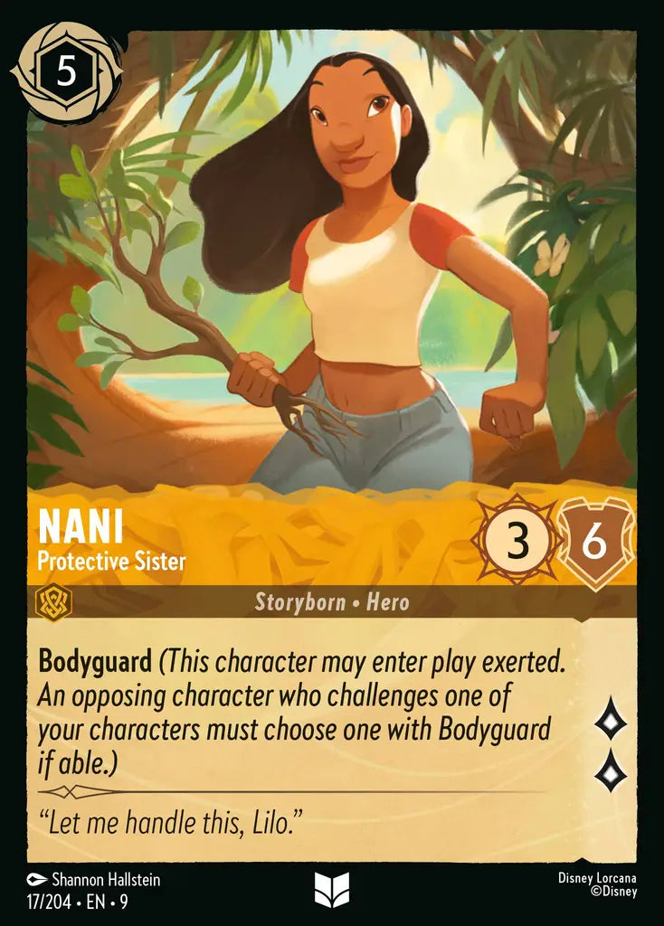 09 Fabled - 017/204 - Nani - Protective Sister - FOIL