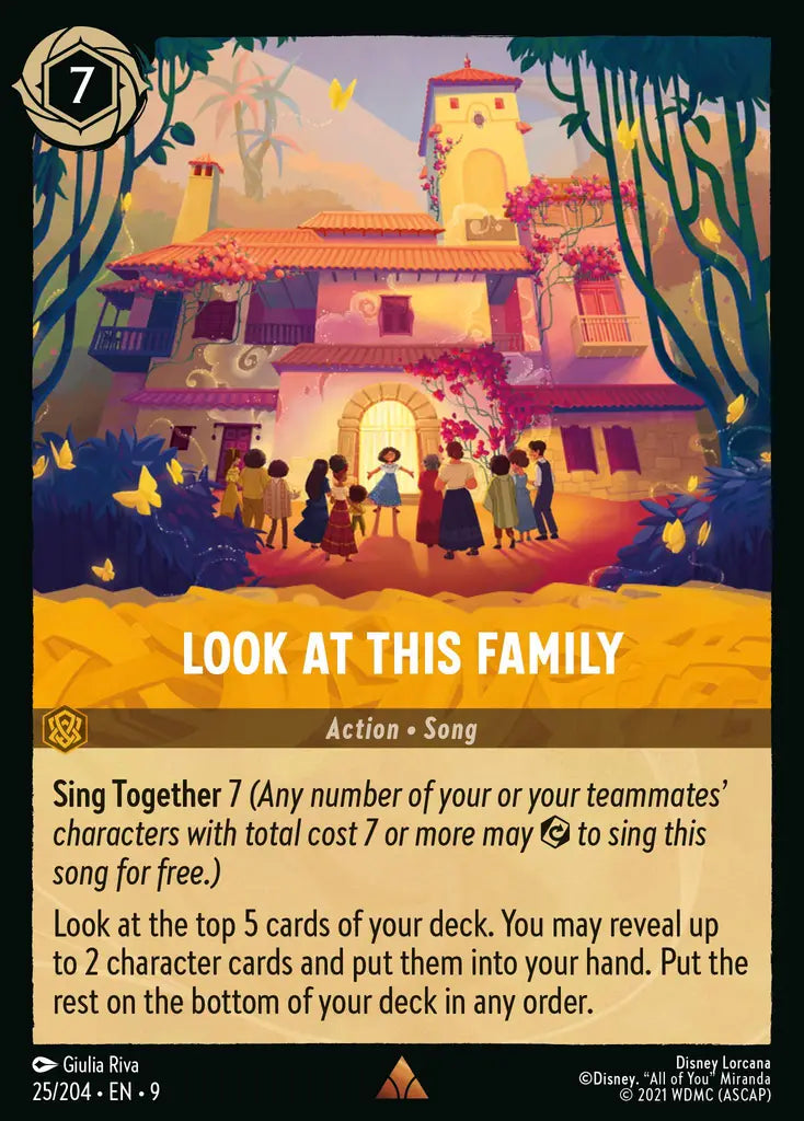 09 Fabled - 025/204 - Look at This Family - FOIL