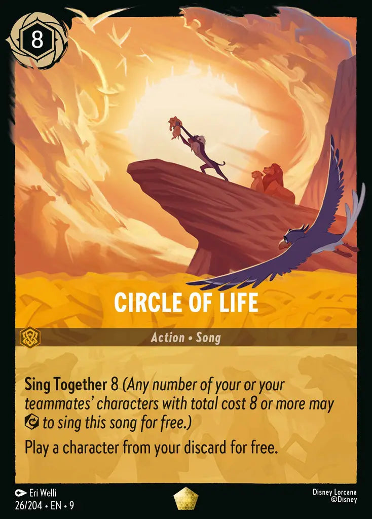 09 Fabled - 026/204 - Circle of Life - FOIL