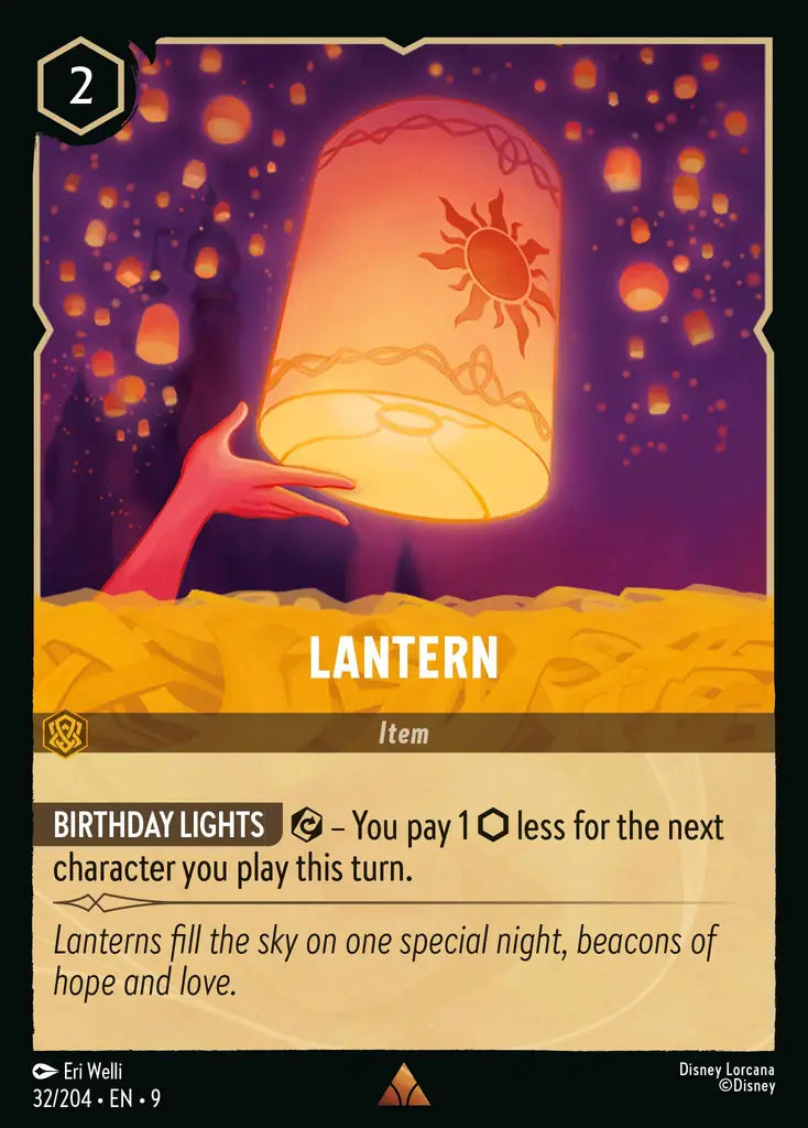 09 Fabled - 032/204 - Lantern - FOIL