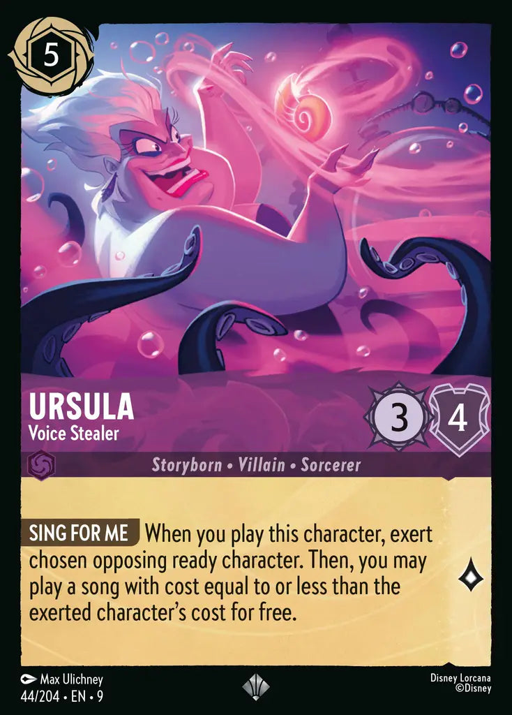 09 Fabled - 044/204 - Ursula - Voice Stealer - FOIL
