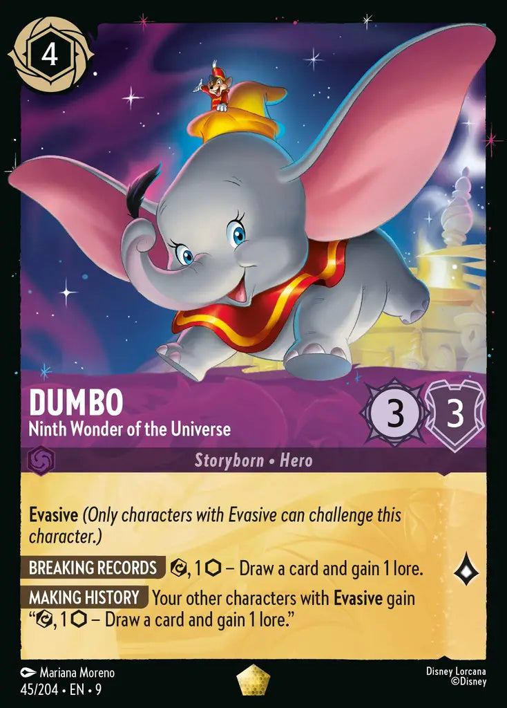 09 Fabled - 045/204 - Dumbo - Ninth Wonder of the Universe - FOIL