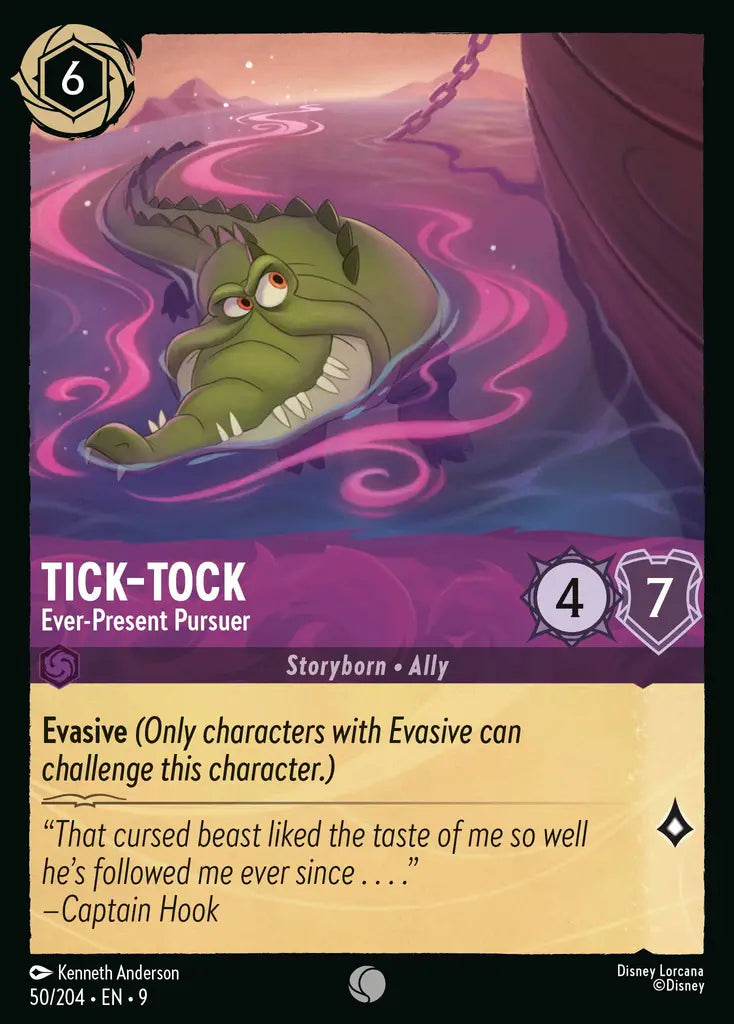 09 Fabled - 050/204 - Tick-Tock - Ever-Present Pursuer - FOIL