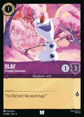 09 Fabled - 055/204 - Olaf - Friendly Snowman - FOIL