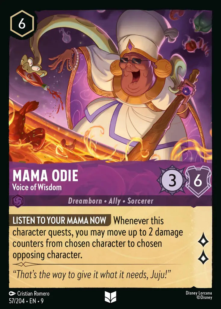 09 Fabled - 057/204 - Mama Odie - Voice of Wisdom - FOIL