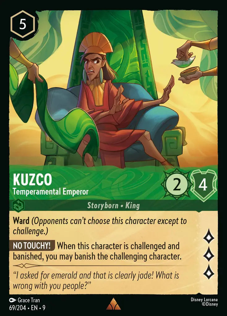 09 Fabled - 069/204 - Kuzco - Temperamental Emperor - FOIL