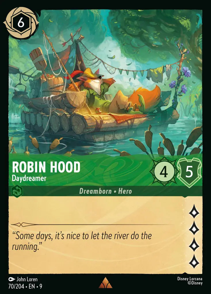 09 Fabled - 070/204 - Robin Hood - Daydreamer - NON FOIL