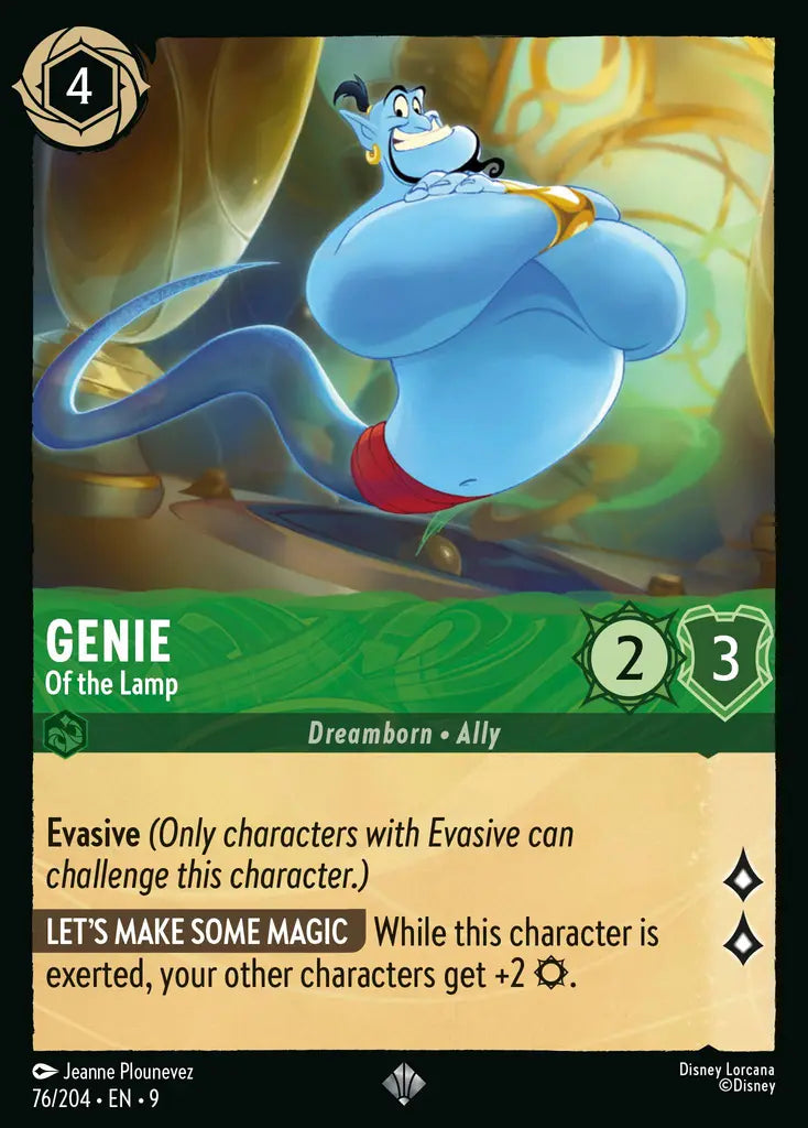 09 Fabled - 076/204 - Genie - Of the Lamp - FOIL