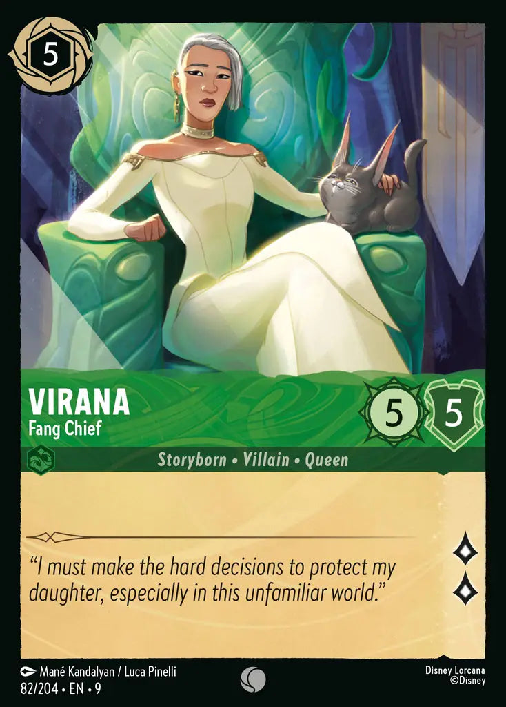 09 Fabled - 082/204 - Virana - Fang Chief - FOIL