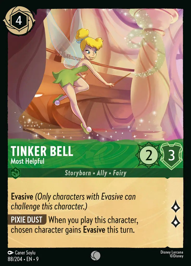 09 Fabled - 088/204 - Tinker Bell - Most Helpful - FOIL