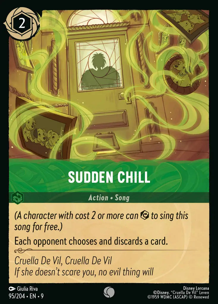 09 Fabled - 095/204 - Sudden Chill - FOIL