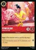 09 Fabled - 109/204 - Powerline - Taking the Stage - FOIL