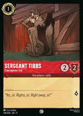 09 Fabled - 128/204 - Sergeant Tibbs - Courageous Cat - FOIL