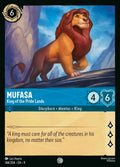 09 Fabled - 144/204 - Mufasa - King of the Pride Lands - FOIL