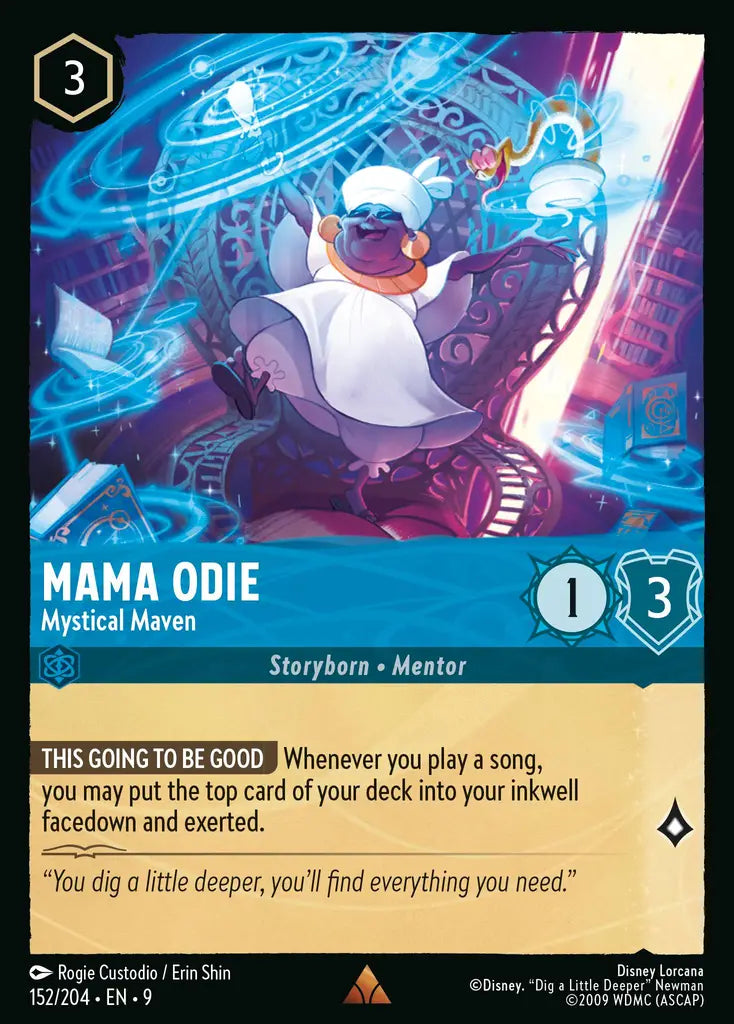 09 Fabled - 152/204 - Mama Odie - Mystical Maven - FOIL