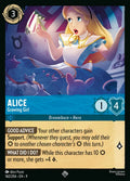 09 Fabled - 160/204 - Alice - Growing Girl - FOIL