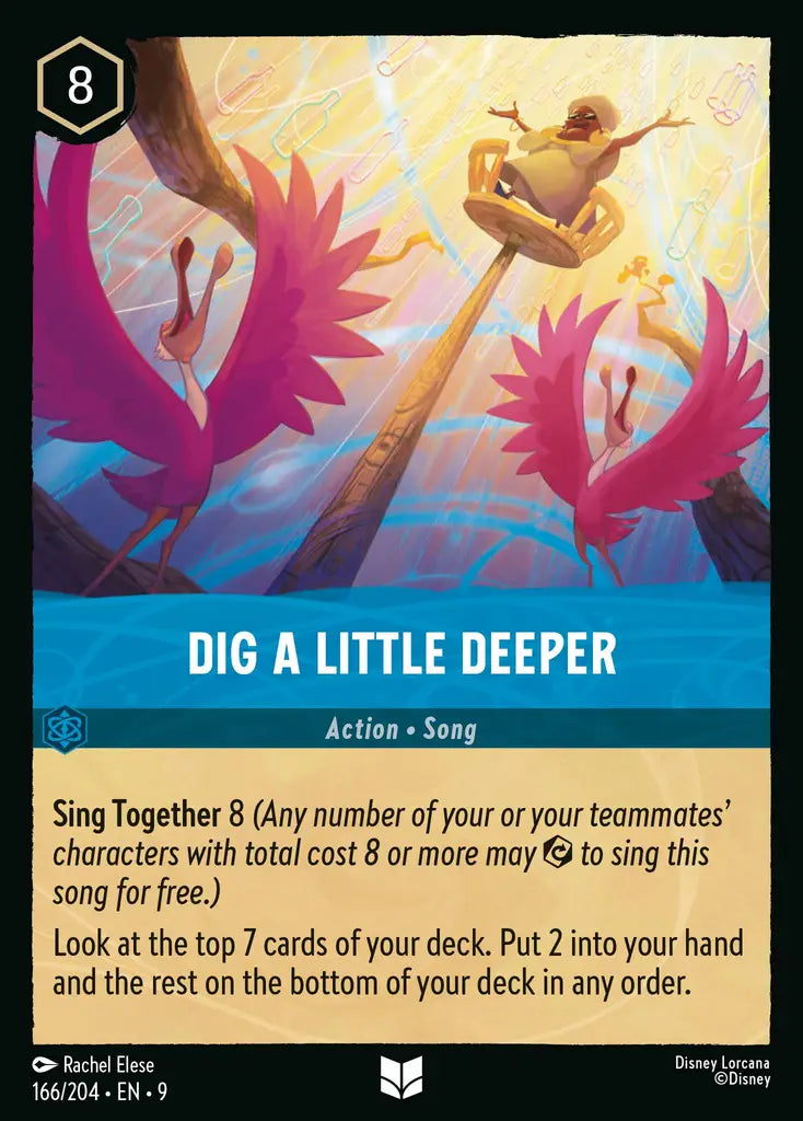 09 Fabled - 166/204 - Dig a Little Deeper - FOIL