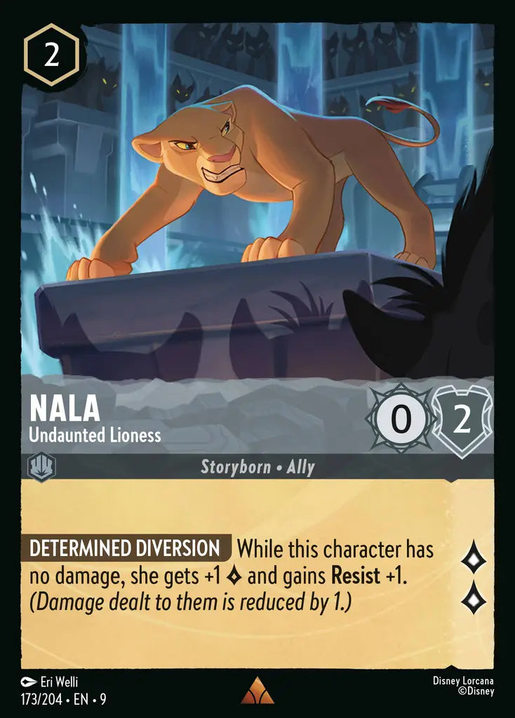 09 Fabled - 173/204 - Nala - Undaunted Lioness - FOIL
