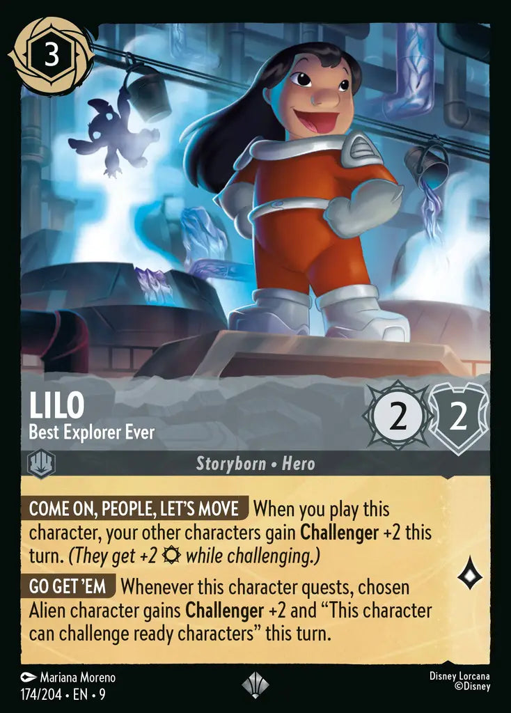 09 Fabled - 174/204 - Lilo - Best Explorer Ever - FOIL