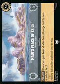 09 Fabled - 204/204 - Maui's Place of Exile - Hidden Island - FOIL