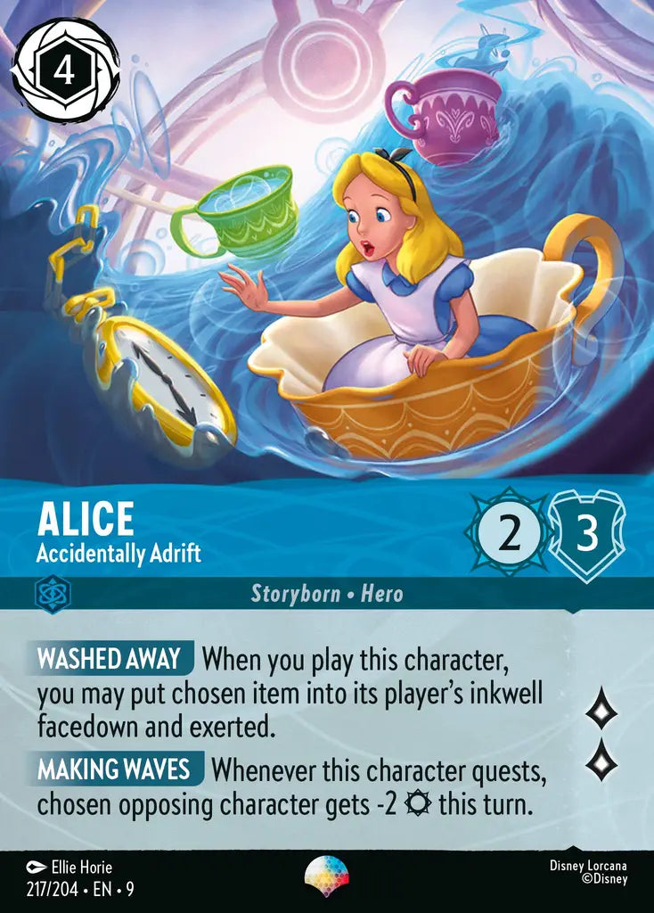 09 Fabled - 217/204 - Alice - Accidentally Adrift - FOIL