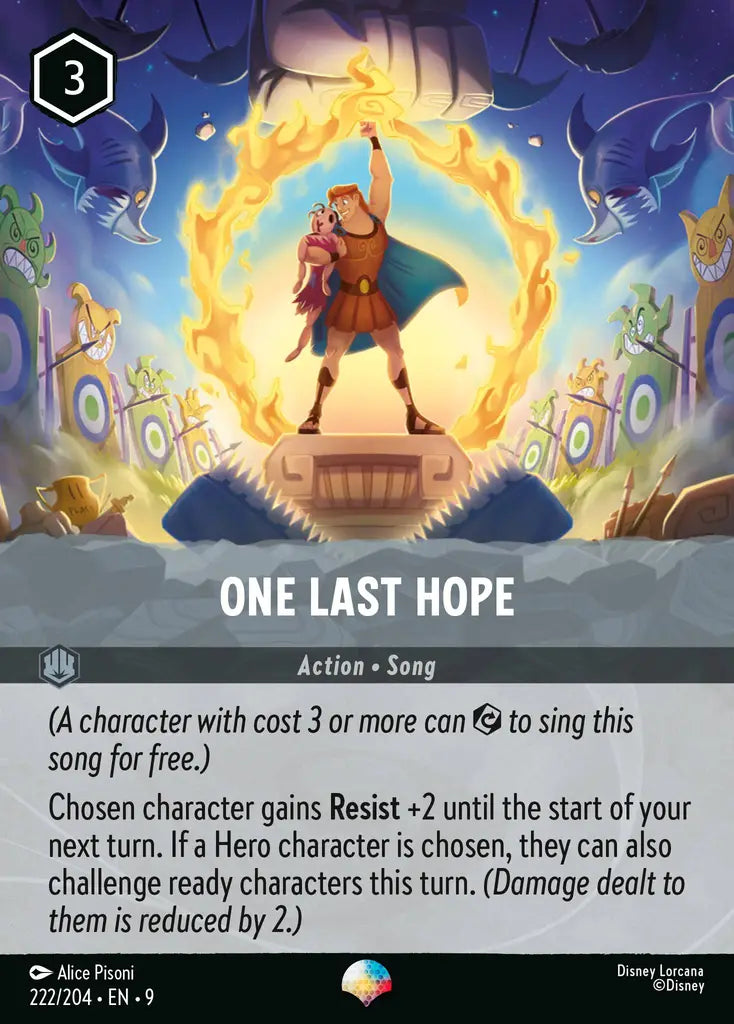 09 Fabled - 222/204 - One Last Hope - FOIL
