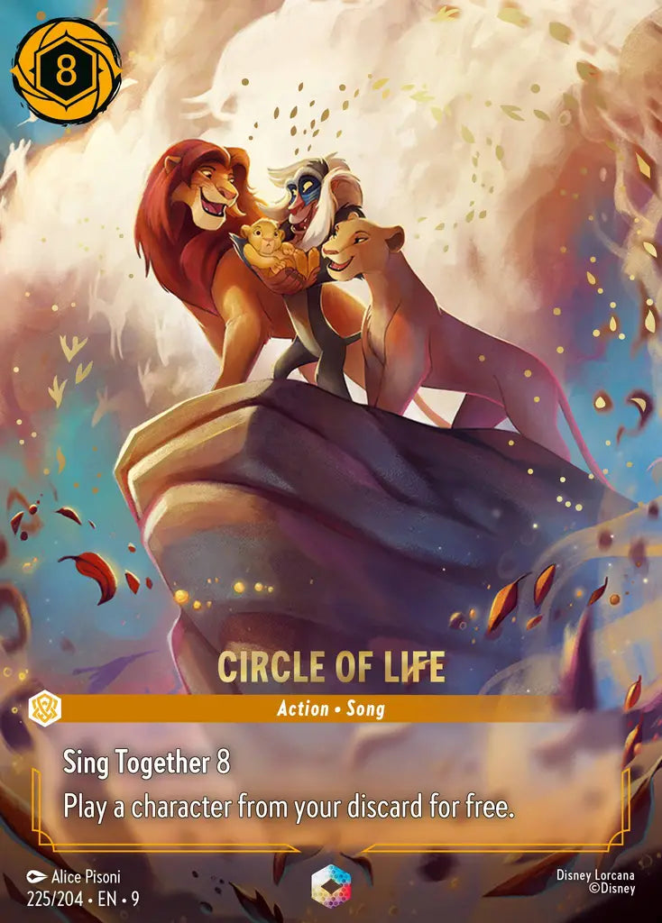 09 Fabled - 225/204 - Circle of Life - FOIL