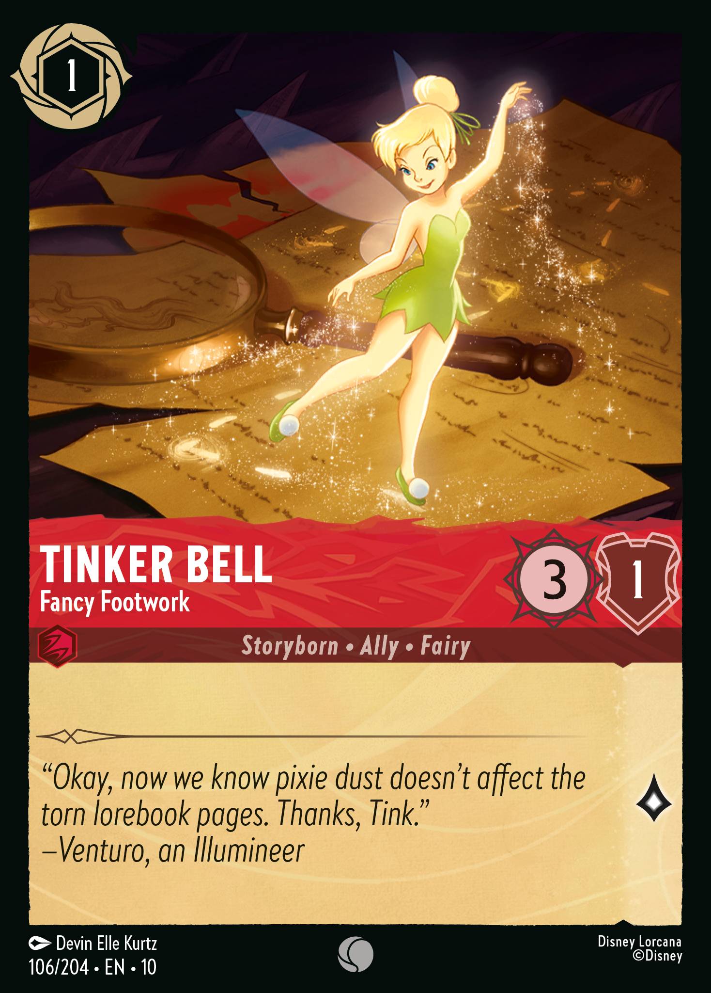 Tinker Bell - Fancy Footwork