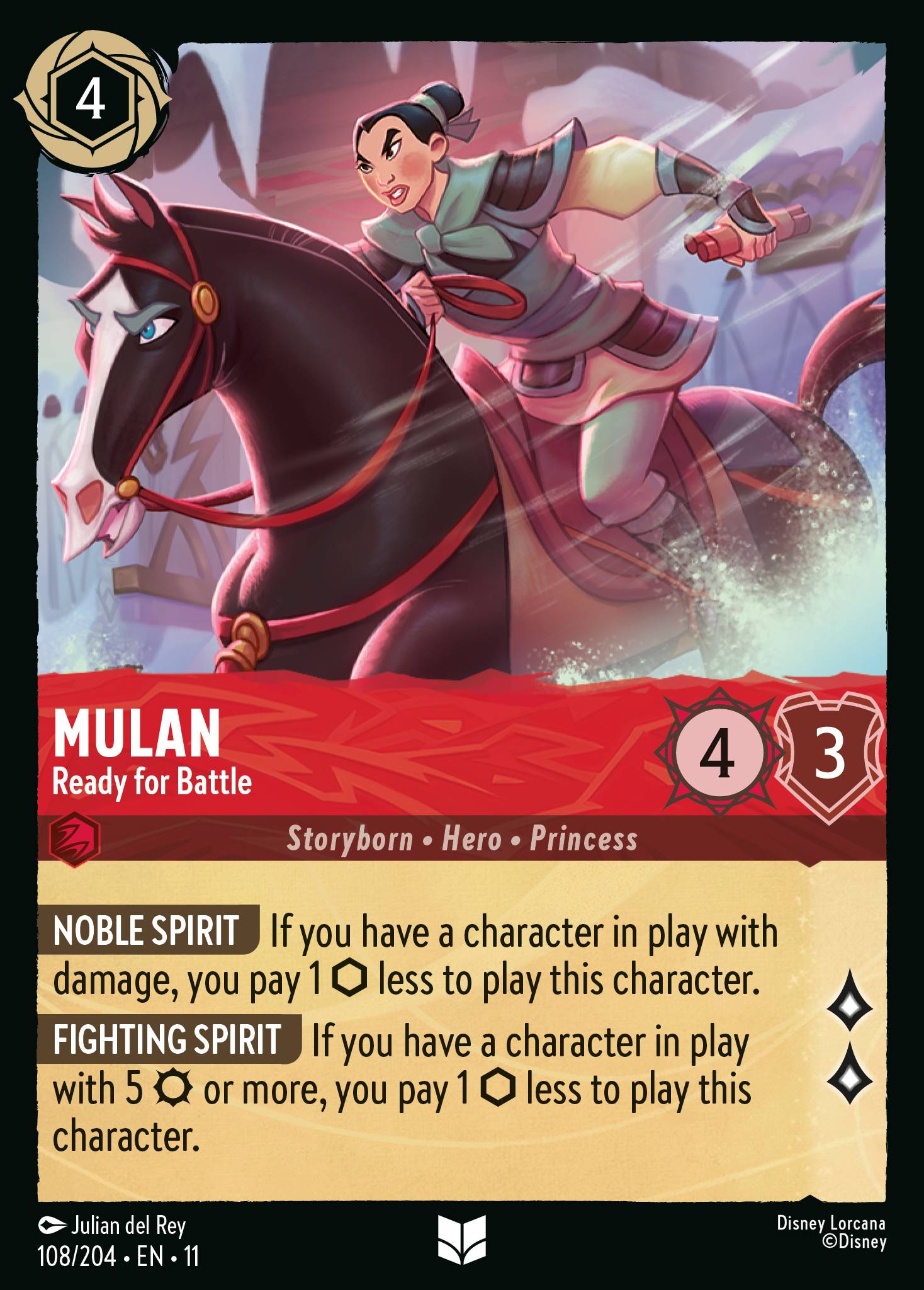 Mulan - Ready for Battle