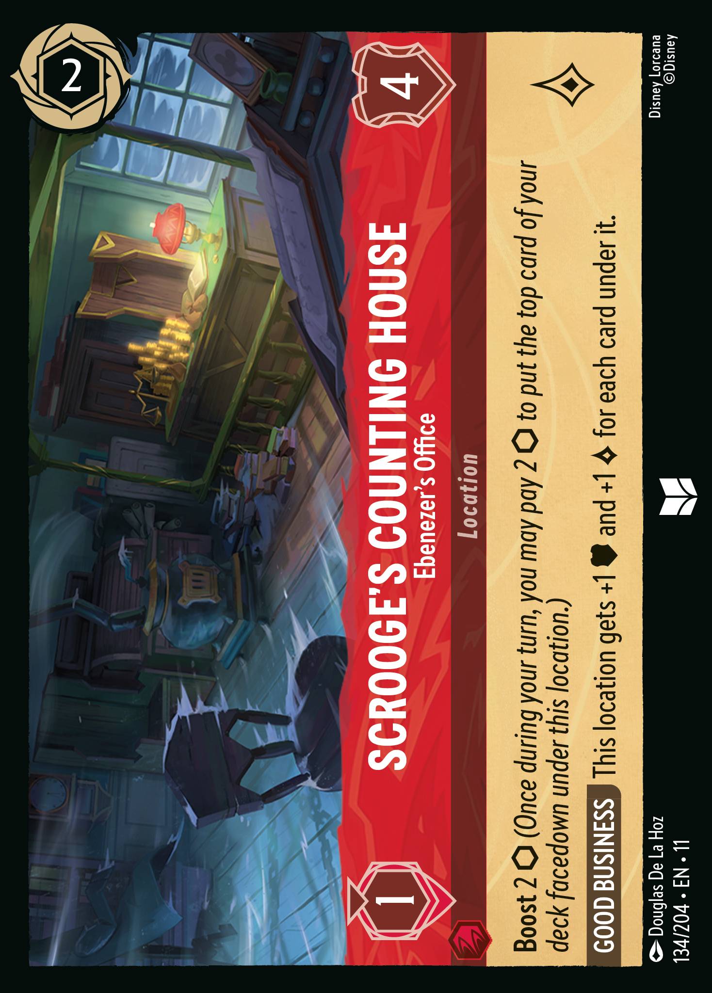 Scrooge's Counting House - Ebenezer's Office