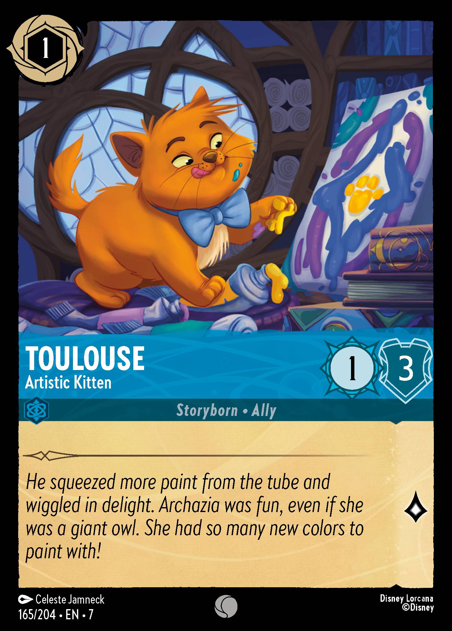 Toulouse - Artistic Kitten