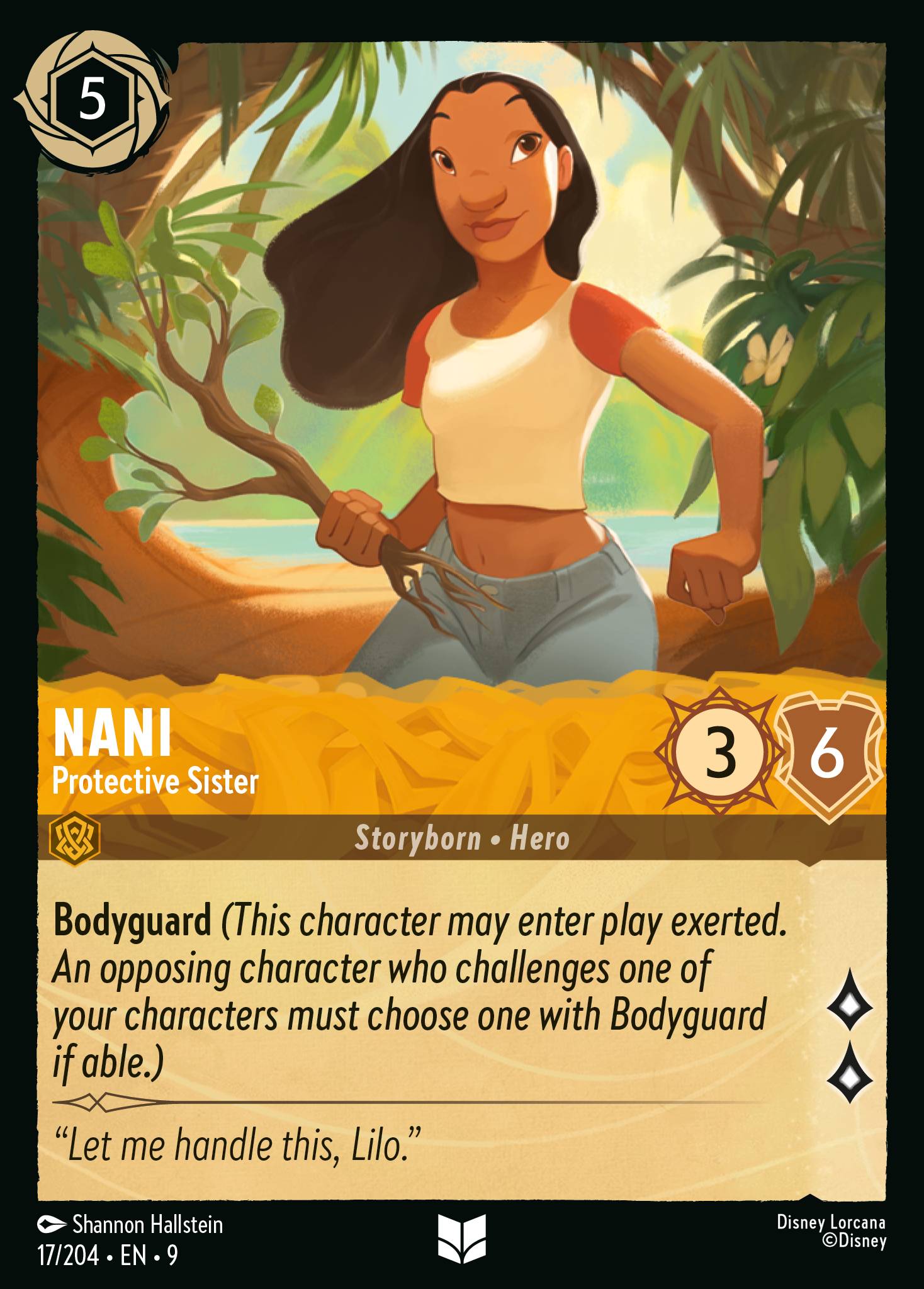 Nani - Protective Sister