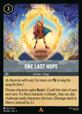 One Last Hope