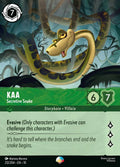 10 Whispers in the Well - 212/204 - Kaa - Secretive Snake - FOIL