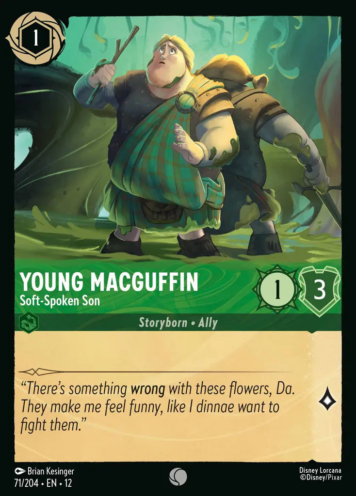 12 Wilds Unknown - 071/204 - Young MacGuffin - Soft-Spoken Son - NON FOIL