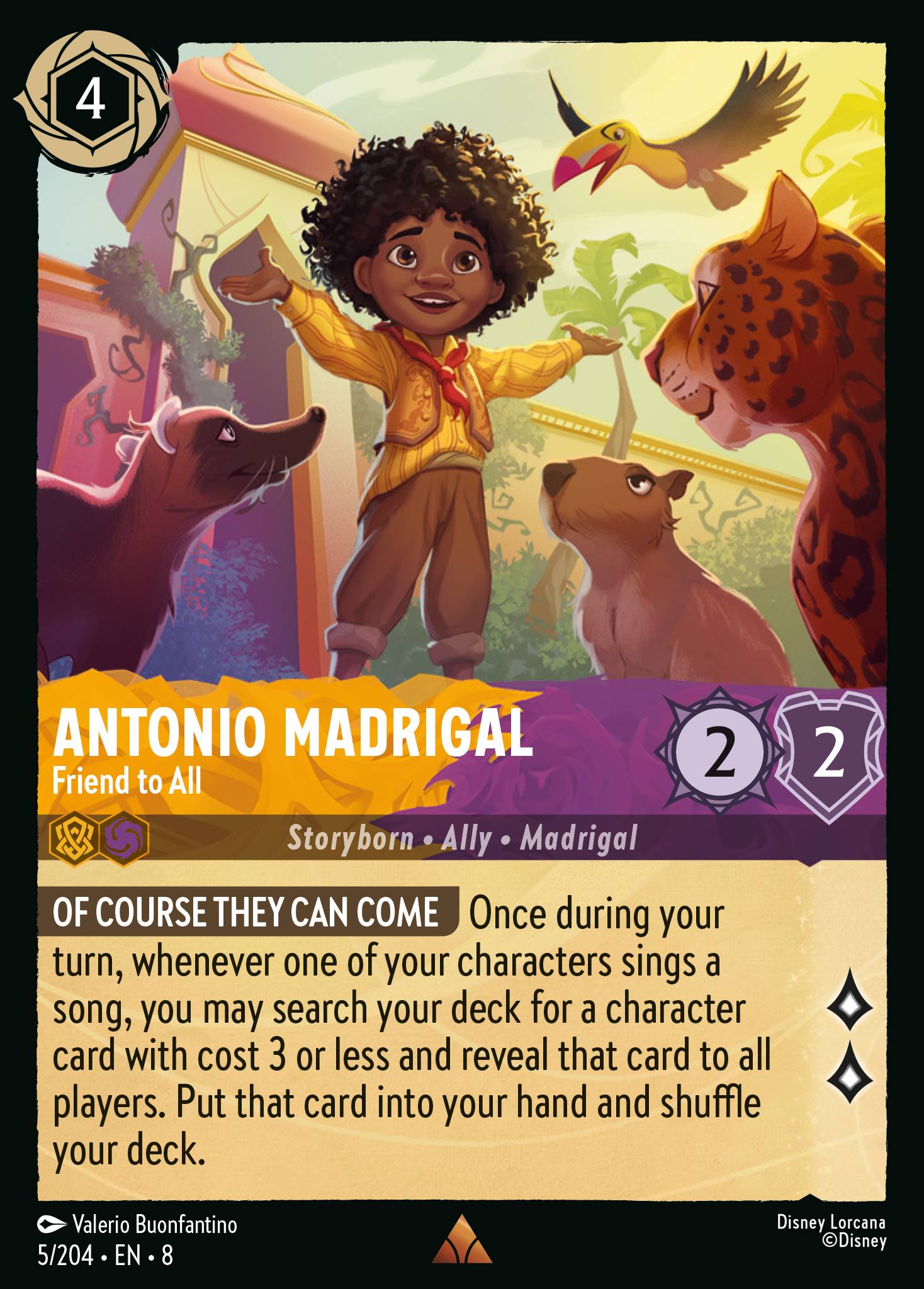 Antonio Madrigal - Friend to All