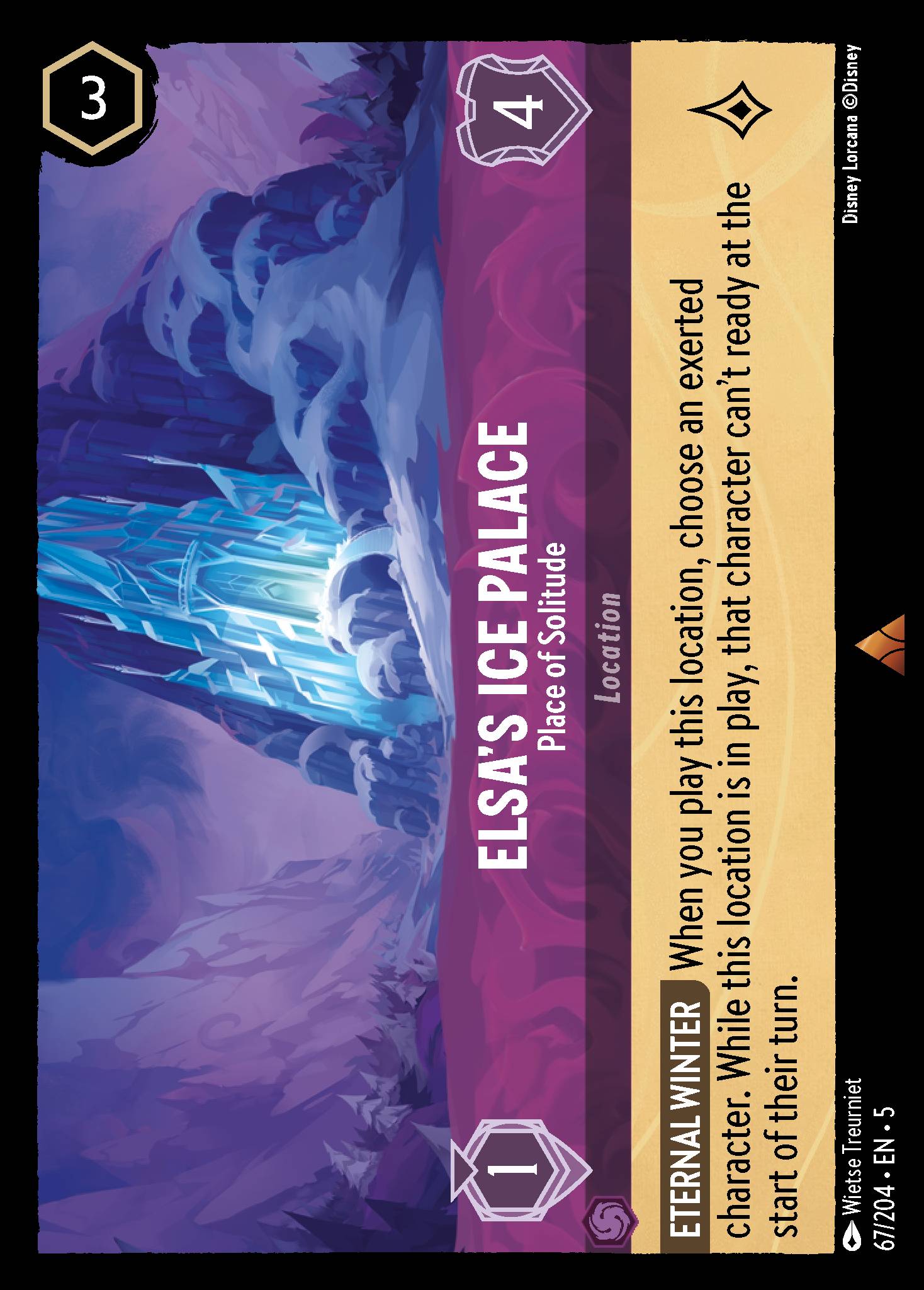 Elsa's Ice Palace - Place of Solitude