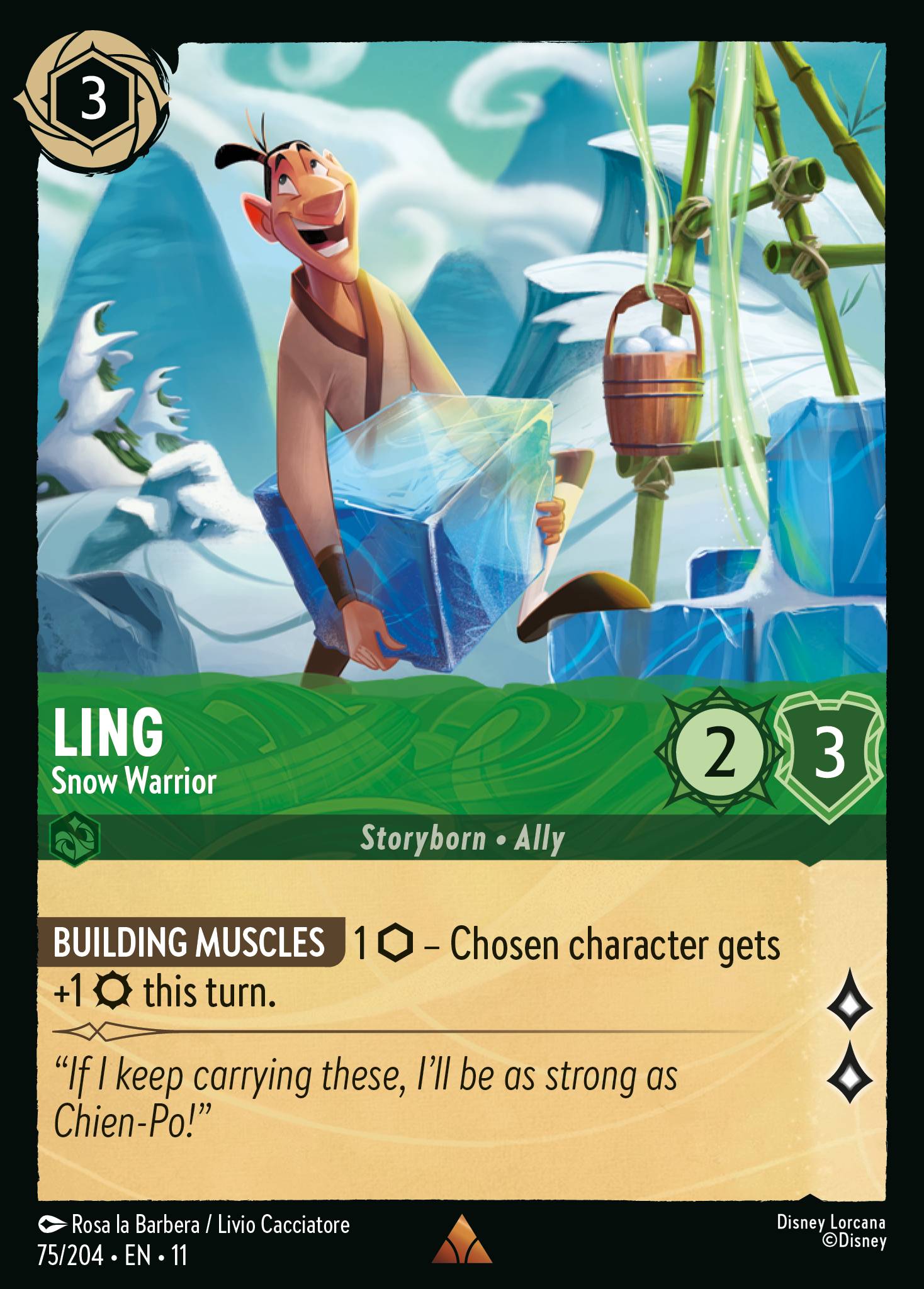 Ling - Snow Warrior