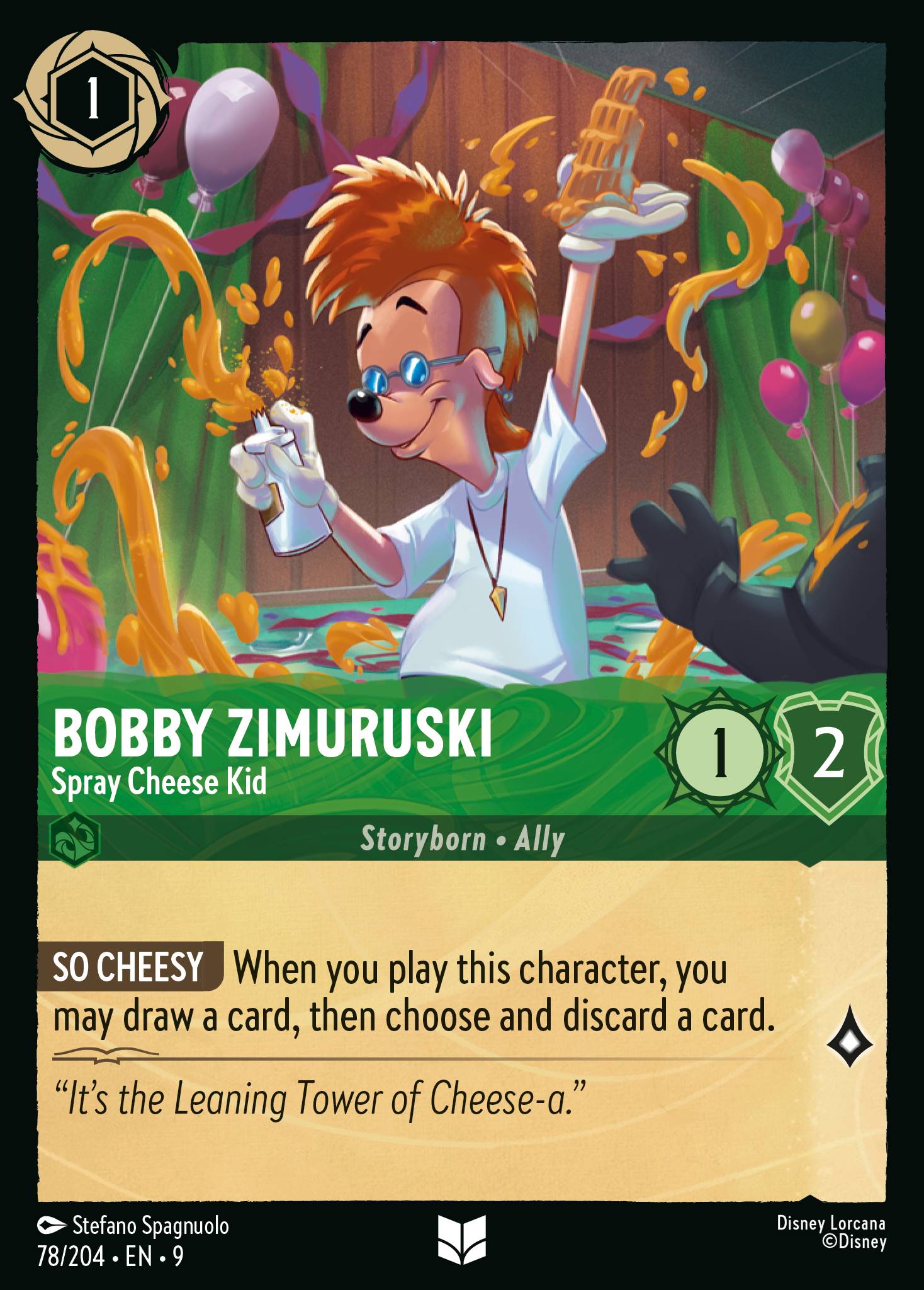 Bobby Zimuruski - Spray Cheese Kid