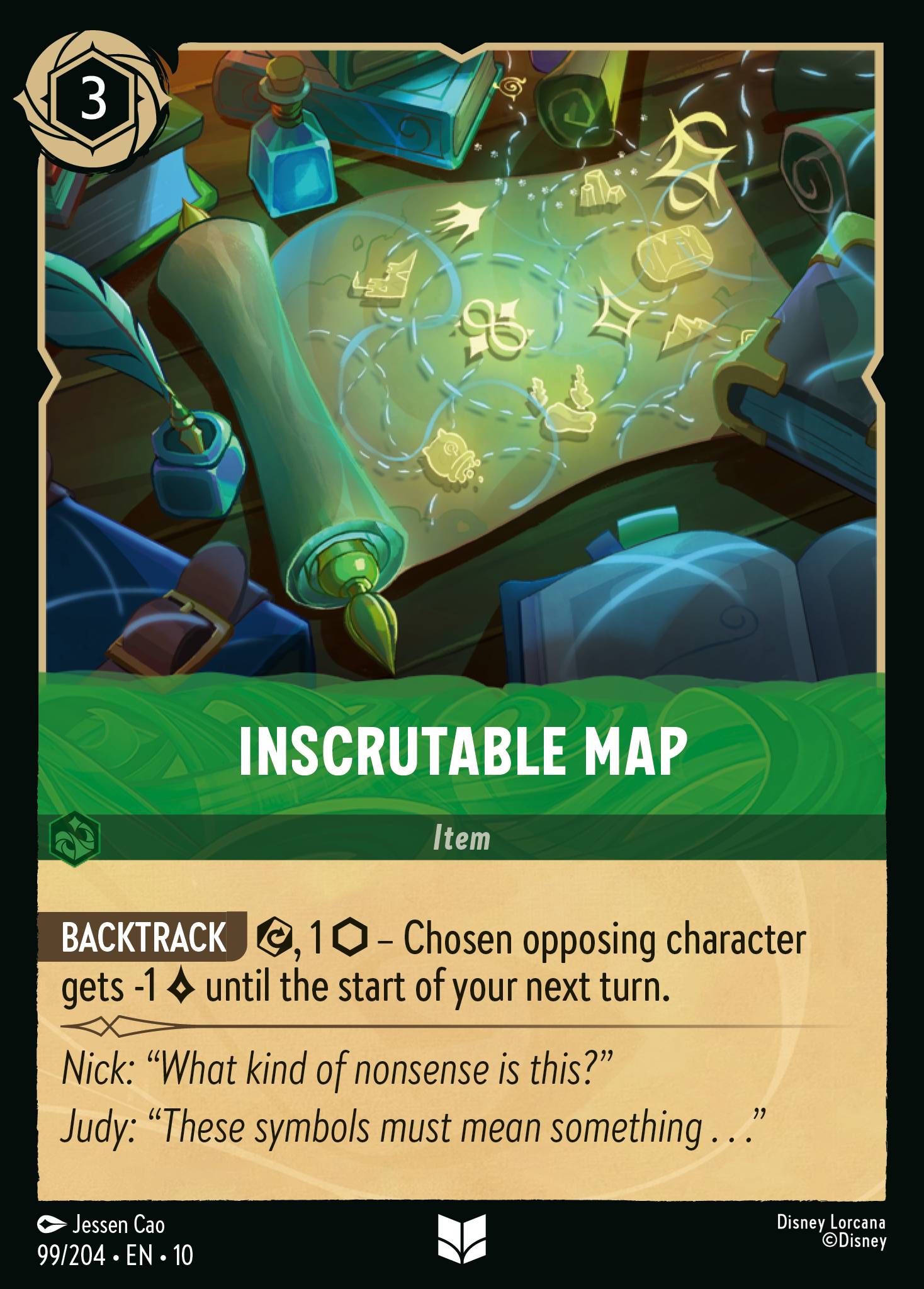 Inscrutable Map
