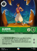 11 Winterspell - 211/204 - Aladdin - On the Edge of Adventure - FOIL