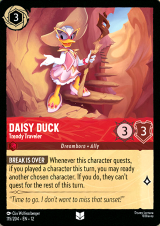 Daisy Duck - Trendy Traveler
