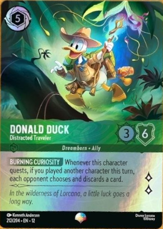 Donald Duck - Distracted Traveler