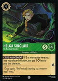 Helga Sinclair - No Backup Needed