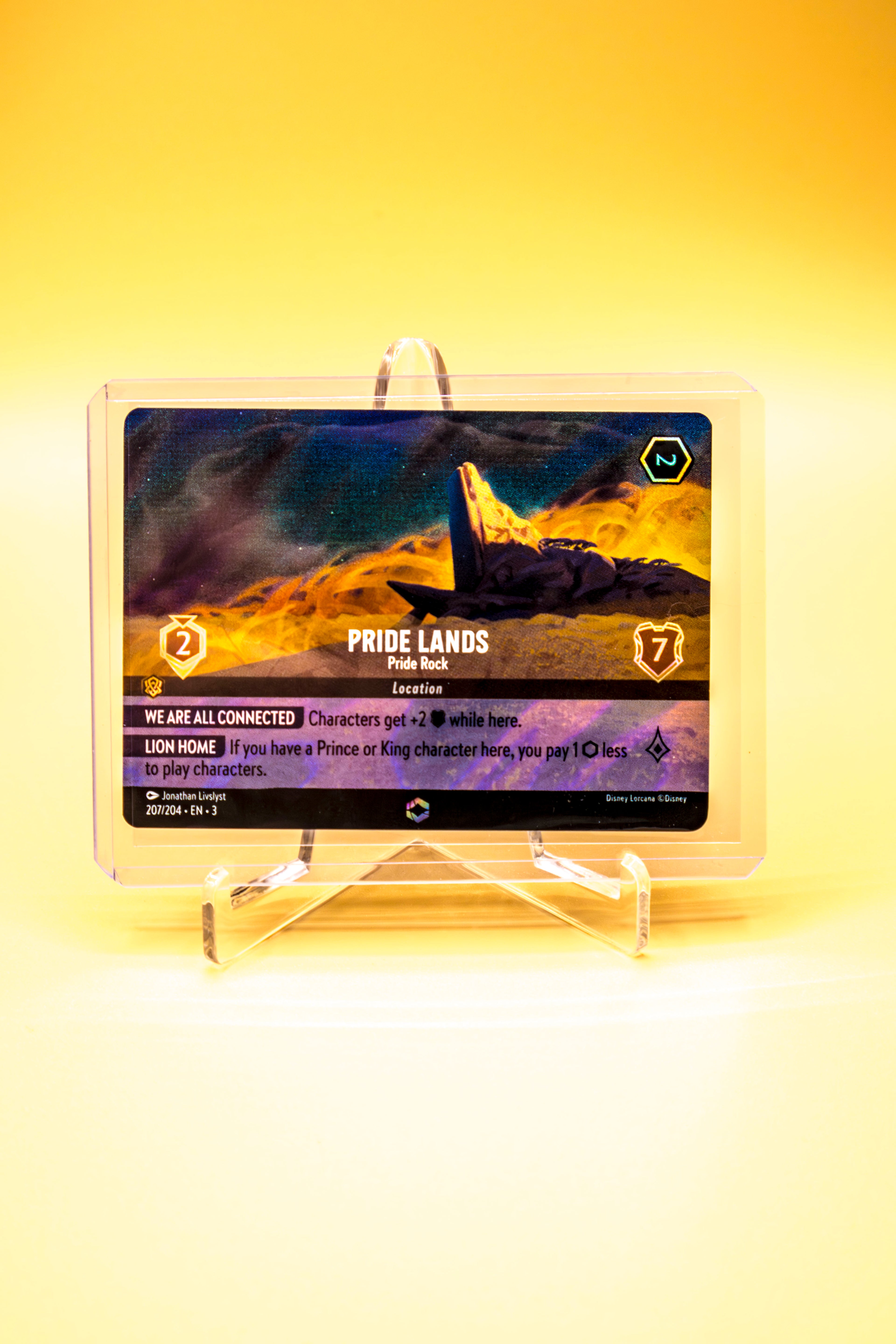 03 Into the Inklands - 207/204 - Pride Lands - Pride Rock - FOIL