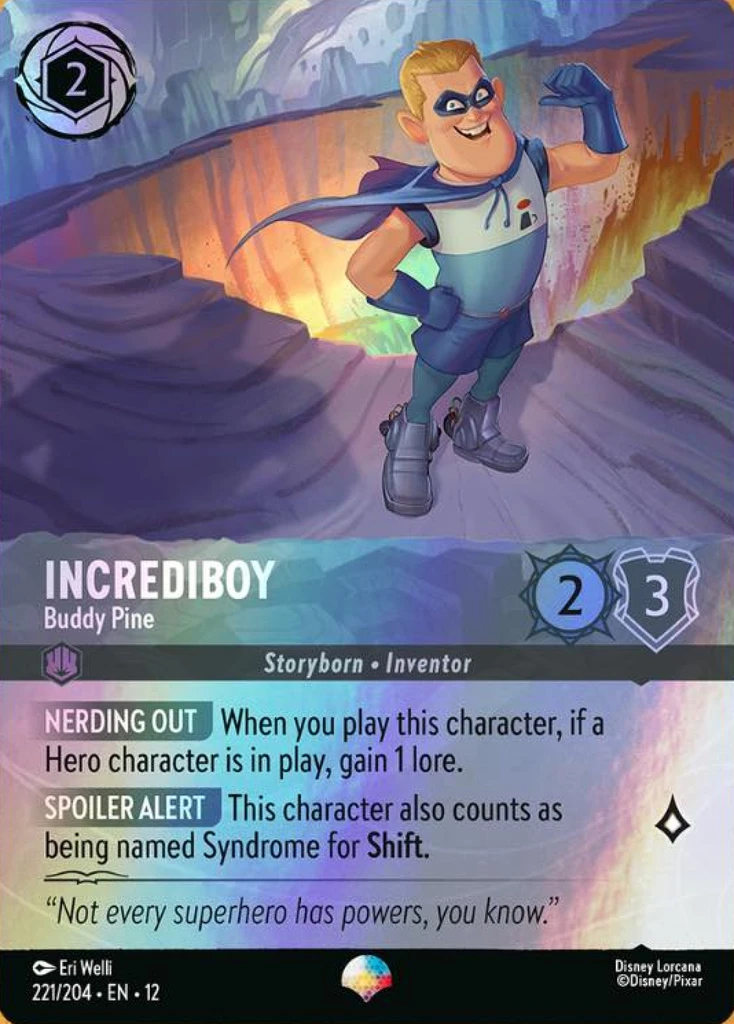 Incrediboy - Buddy Pine