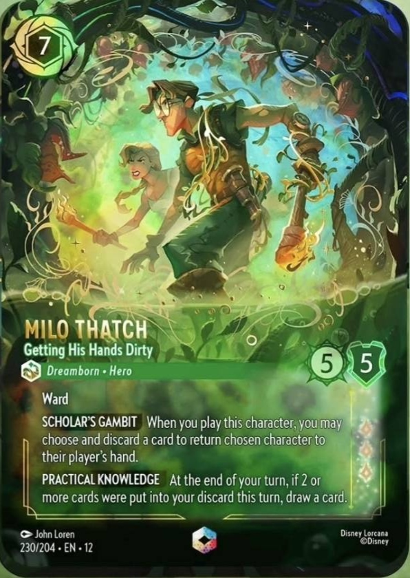 Milo Thatch - Getting His Hands Dirty