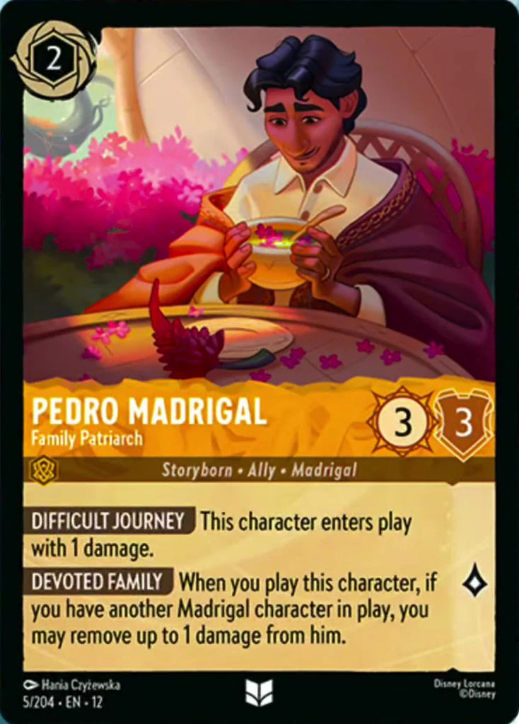 Pedro Madrigal - Family Patriarch