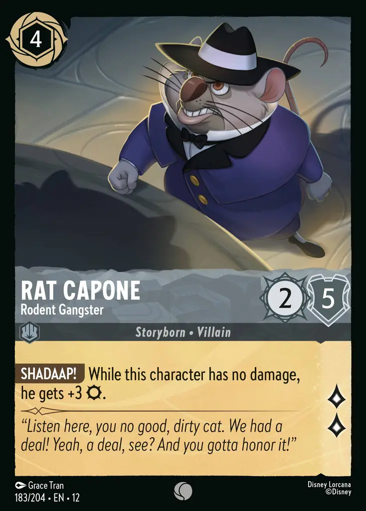 Rat Capone - Rodent Gangster