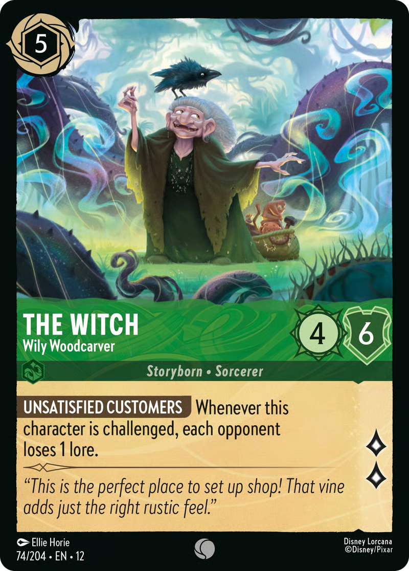 The Witch - Wily Woodcarver